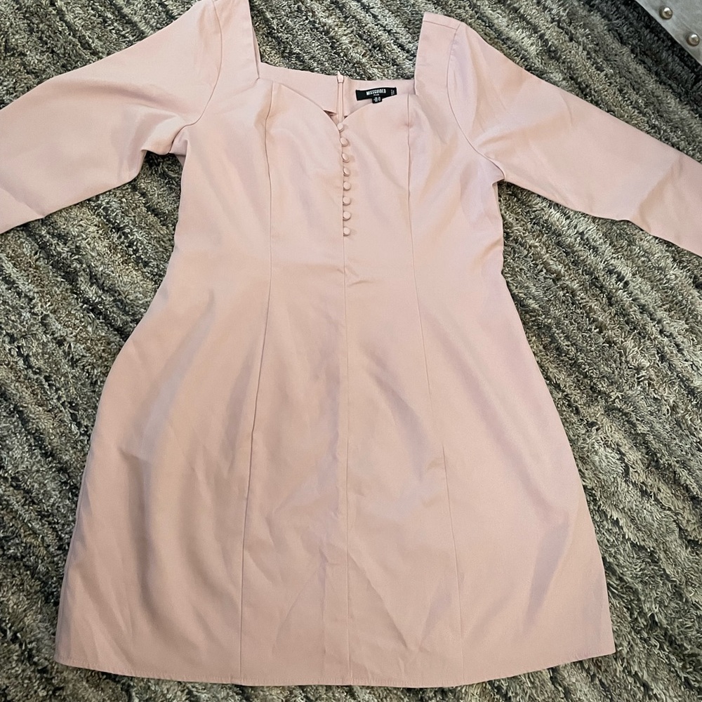 MISSGUIDED  LONG SLEVE DRESS